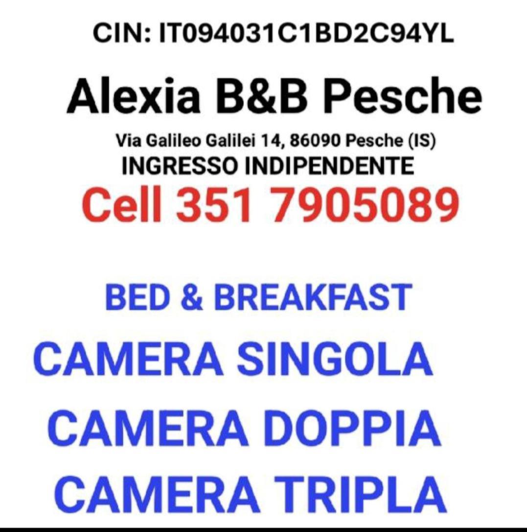 Alexia B&B Pesche Kültér fotó